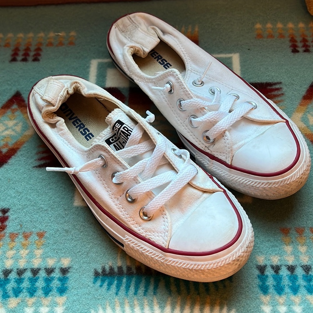 Converse White Shoreline Shoes